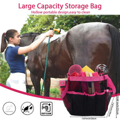 TERPUP hard horse brush removes debris while protecting coat