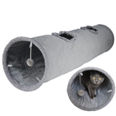 Terunat Cat Tunnel 51x12 view shows ample space for multi-cat play.