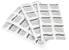 Tetra Lifeguard treatment bundle shown in an aquarium setup for a five-day regimen.