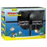 Tetra Whisper EX 70 filter unit installed in an aquarium for clean water.
