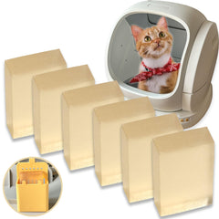 TeurWone odor-eliminator pack6 box delivers long-lasting odor control for MeoWant litter areas.