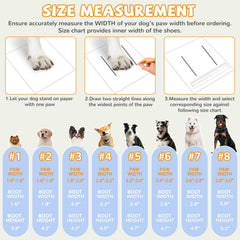 TEWIWAP breathable mesh dog shoes keep paws cool on hot pavement