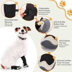 TEWIWAP dog shoes warm lined interior keeping paws cozy in cold weather