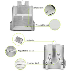 Texsens carrier cosy mat removable for easy cleaning and comfort