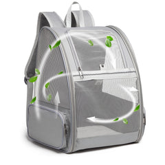 Texsens pet backpack carrier ventilated design for comfortable travel
