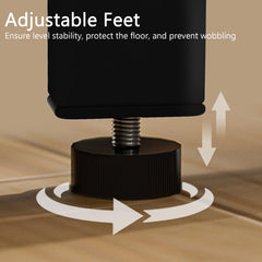 TFK Aquarium Stand shown in versatile use as display and storage