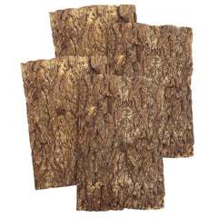 TFWADMX cork bark terrarium background 4pc pack adds natural texture for a realistic enclosure.