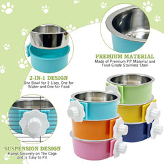 Tfwadmx plastic outer fixed bowl provides sturdy crate compatibility.