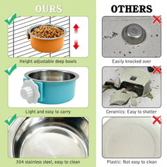 Tfwadmx removable stainless steel inner bowl offers durability and rust resistance.