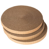 THAMIAO round scratcher refill: 10-inch diameter for easy replacement and cat play