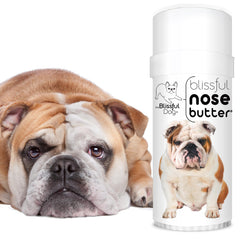The Blissful Dog nose butter ingredients close-up highlighting nourishing oils