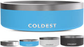 The Coldest Water dog bowl with 3-layer insulation keeps contents cool and fresh.