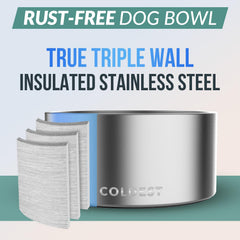 The Coldest Water non-slip base prevents spills during busy mealtimes.