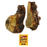 The Country Butcher Top Crown beef knuckle bone pack, durable for aggressive chewers and long-lasting fun.