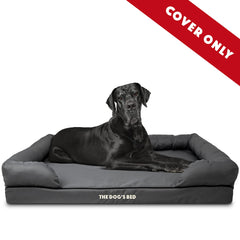 The Dog's Bed replacement cover wash directions—gentle cycle preserves fabric and fit.
