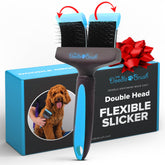 The Doodle Brush slicker brush for doodles promotes smooth, tangle-free grooming