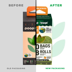 The Original Poop Bags countdown rolls help track bag supply during hikes.