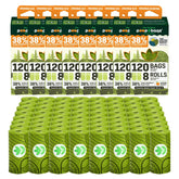 The Original Poop Bags orange-scented roll exterior demonstrates odor-control convenience during walks.