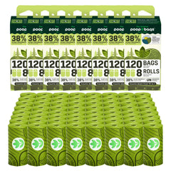 The Original Poop Bags rolls, 960-count, plant-based and durable for everyday dog cleanup.