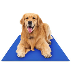 The Green Pet Shop Chillz Gel Mat XL top view showing cooling surface for big, overheated pets