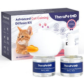 TherapetMD 60-day cat diffuser in use helps anxious cats relax