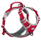 ThinkPet No-Pull Harness front clip design reduces pulling during walks.