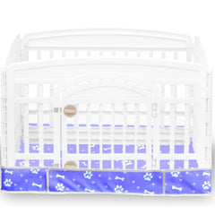 THINMUHAND dog playpen bottom pad 36-inch in-use prevents leaks and keeps floors dry.