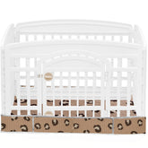 THINMUHAND dog playpen bottom pad leak-proof design keeps floors dry during puppy training.