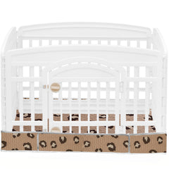 THINMUHAND dog playpen bottom pad leak-proof design keeps floors dry during puppy training.