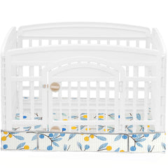 THINMUHAND dog playpen bottom pad leakproof surface protects floors and contains spills.