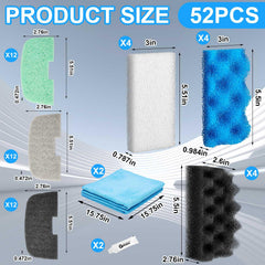 Threlaco biological sponge supports efficient biological filtration in freshwater and saltwater tanks.