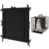 Thyle dog crate divider panel front view shows durable fabric for puppy training
