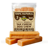 Tibetan Yak Cheese Dog Chew Stick—natural, long-lasting chew for boredom relief