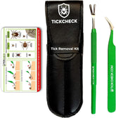 TickCheck kit quitar garrapatas: retiro seguro para humanos o mascotas.