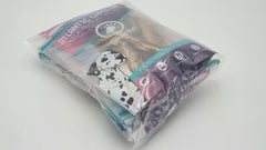 TickledPet Capelin 3-Pack treat bag close-up highlighting omega-3 rich, grain-free dog snack.