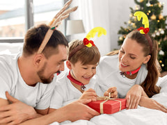 TideTaho reindeer headband for holiday photos and events