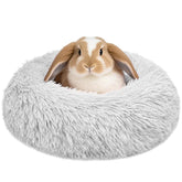 Tierecare Bunny Bed large soft closeup showing a cozy hiding space for pets.