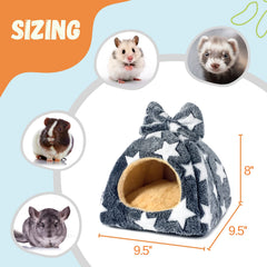 Tierecare Guinea Pig Hideout open door showcases easy access for snuggly sessions.