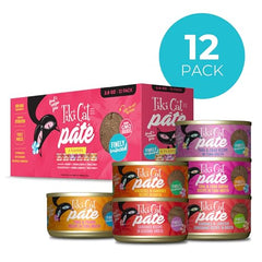 Tiki Cat Grill Pâté tuna flakes illustrates real fish appeal for palatability and hydration.