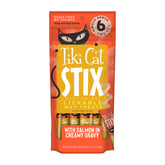 Tiki Cat Stix Mousse Salmon creaminess offers a craveable wet treat for picky cats
