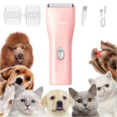 Tileon dog clippers with a powerful 7500 rpm motor for fast grooming.