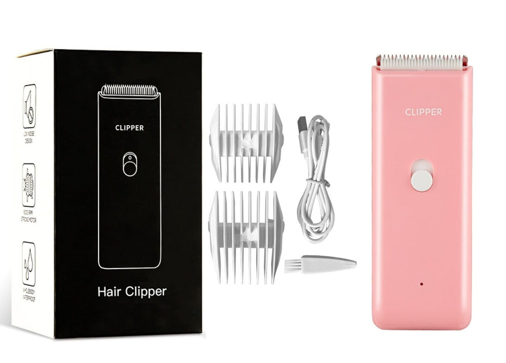 Tileon dog clippers in pink with quiet operation for gentle at-home grooming