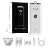 Tileon Feet Hair Trimmer front view showing compact cordless design for quiet at-home grooming