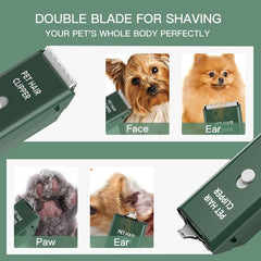 Tileon Feet Trimmer Ceramic blade close-up gentle precision for coats