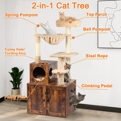 Timberer cat tree assembly guide highlights easy setup and a sturdy base.