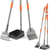 TIMINGILA Pooper Scooper tray assembly demonstrates easy setup for quick yard cleanup.