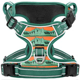 Timos No Pull Harness front-clip for quick, safer wearing during walks