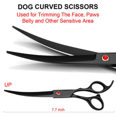 TINMARDA straight-scissors deliver razor-sharp cuts for fast trims.