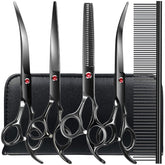 TINMARDA thinning-shears for precise blending of wiry coats.