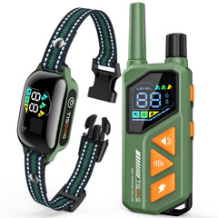 TISOOG dog collar remote control shows precise training signals for faster obedience